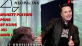 A MONKEY PLAYING VIDEO GAME BY JUST USING HIS BRAIN | BY NEURALINK | ELON MUSK #elonmusk #tech #2021