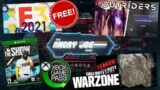 AJS News – E3 2021 FREE, Outriders Launch Issues, Warzone Map LEAKS, Call of Duty META Garbage!