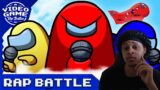 AN AMONG US AIRSHIP RAP BATTLE II Video Game Rap Battle II Cam Steady (Among Us Song) [Eli Reacts]