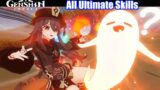 All Characters Ultimate Skills (Elemental Burst Animations) – Genshin Impact