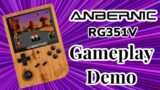 Anbernic RG351V Handheld Video Game Console Demo – The Best – RetroPie Guy Gameplay Demo
