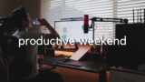 Assignments, Building My New Desk & Video Games | Productive Weekend In Medical School