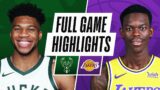 BUCKS at LAKERS | FULL GAME HIGHLIGHTS | March 31, 2021