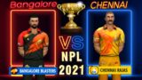 Bangalore Blasters vs Chennai Rajas – New Udpate NPL / IPL 2021 World cricket championship 3 Live