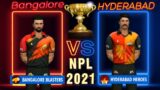 Bangalore Blasters vs Hyderabad Heroes – New NPL / IPL 2021 update World cricket championship 3 Live