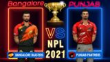 Bangalore Blasters vs Punjab Panthers – New NPL / IPL 2021 update World cricket championship 3 Live