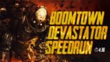 Best Devastator build Firepower 4:36 CT15 boomtown in Outriders
