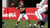 Bryce Young shines during Alabama football’s first scrimmage | SEC News | CFB News