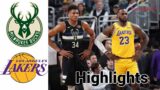Bucks vs Lakers HIGHLIGHTS Full Game | NBA March 31