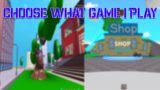 CHOOSE WHAT GAME I PLAY ON STREAM (ROBLOX)