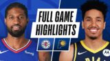 CLIPPERS at PACERS | FULL GAME HIGHLIGHTS | April 13, 2021