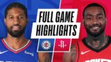 CLIPPERS at ROCKETS | FULL GAME HIGHLIGHTS | April 23, 2021