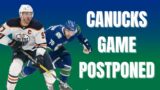 Canucks news: Canucks vs. Oilers game postponed, revised schedule to come