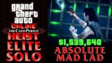 Cayo Perico Heist – Absolute Mad Lad Run [Elite Challenge, Solo, Hard]