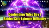 Contending Tides Day 1 Beidou Solo Extreme Difficulty – Genshin Impact