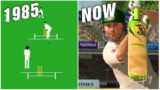 Cricket Video Games Evolution 1985-2020