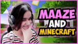 DOING MAAZE IN MINECRAFT LIVE | Minecraft Live Stream In Hindi India