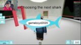 Deekshith Playing Video game of Shark Bite 2