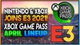 E3 2021 To Return With Big Publishers | Xbox Game Pass April Lineup Reveals Huge Game |  News Dose