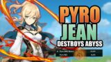 Even I didn't believe in Pyro Jean… | Genshin Impact