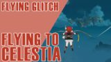 FLYING TO CELESTIA!! and finding something unexpected along the way // Genshin Impact