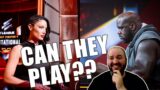 Fighting Game player reacts to CELEBRITIES playing Street Fighter