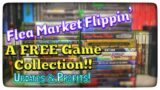 Flea Market Flippin' – A FREE Game Collection! – Updates & Profits – Live Video Game Hunting