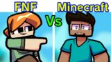 Friday Night Funkin' – Steve + Alex VS Enderman Dad (Minecraft Edition) [FNF MOD/Hard]