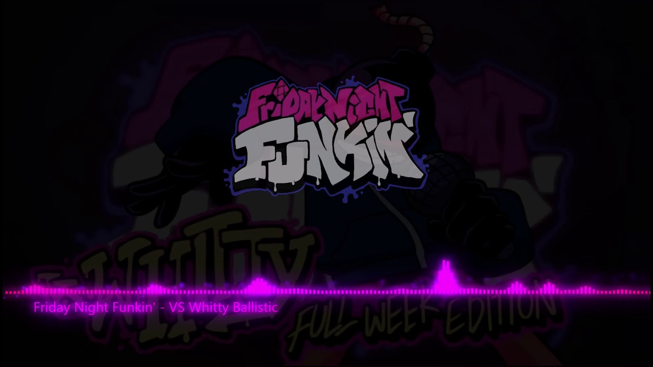 Friday Night Funkin' VS Whitty - Ballistic (Audio Visualizer) - Game videos