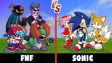 Friday Night Funkin' vs. Sonic | Minecraft (Who's Stronger?)