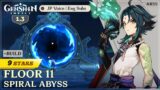 GENSHIN IMPACT 1.3 : 9 STARS FLOOR 11 SPIRAL ABYSS WITH XIAO [AR55] – JP VOICE ENG SUBS