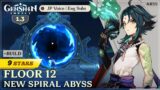 GENSHIN IMPACT 1.3 : 9 STARS NEW FLOOR 12 SPIRAL ABYSS WITH XIAO + KEQING [AR55] – JP VOICE ENG SUBS