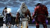 GOD OF WAR PS5 – Gods Vs TITANS & Kratos Fight Scene At Mount Olympus (4K Ultra HD PS5)