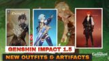Genshin Impact 1.5 Rumors – Eula Yanfei Diona Quests | New Character Outfit | New Artifacts