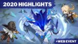 Genshin Impact – 2020 Highlights With Cute Chibi & New Web Event. More Primo Gems Please LOL!