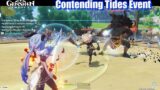 Genshin Impact – Contending Tides All Difficulties & Rewards (Event Showcase)