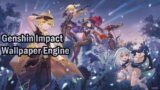 Genshin Impact  [ Live Wallpaper Engine ] PC + Mobile || Aether, Paimon, Mona, Fischl, Scaramouche