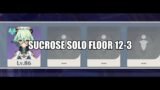 [Genshin Impact] Sucrose Solo Spiral Abyss Floor 12-3 Clear (By Umeki)