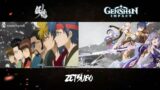 Genshin Impact vs Gintama || Side by Side Comparison (Gintama OP 20)