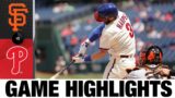 Giants vs. Phillies Game Highlights (4/21/21) | MLB Highlights