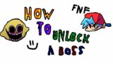 HOW TO UNLOCK FNF SECRET BOSS