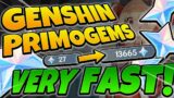 How To Get Primogems FAST (Speedrun Primos) | Genshin Impact