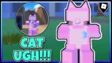 How to get “CAT UGH!!” BADGE in FNF ROLEPLAY! | ROBLOX