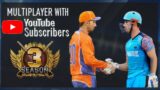 I own IPL team – Live Cricket match with Youtube family / Subscribers – Real Cricket 20
