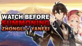 IS ZHONGLI WORTH IT + CONSTELLATION DISCUSSIONS | YANFEI'S ROLE IN GENSHIN IMPACT (IS SHE GOOD?)