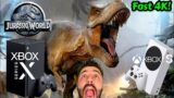 Jurassic World Evolution Xbox Series X vs Xbox Series S Performance Graphics Analysis