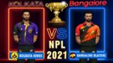 Kolkata Kings vs Bangalore Blasters – NPL IPL 2021 World cricket championship 3