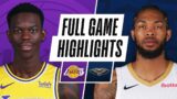 LAKERS at PELICANS | FULL GAME HIGHLIGHTS | March 23, 2021