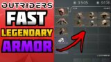 LEGENDARY ARMOR EVERY 30 MINUTES! – Outriders Legendary Armor Farm