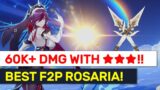 LIVE Rosaria Wish & Builds Testing! 12,000 x 5 DMG! Constellation 0! | Genshin Impact
